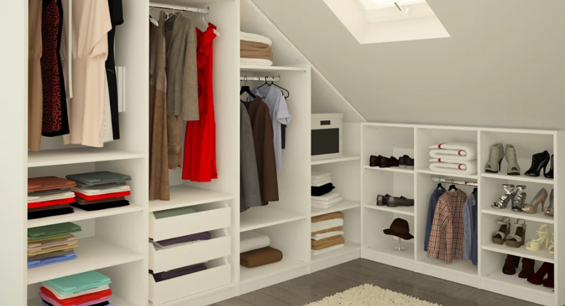 Closet Shelving Layout & Design