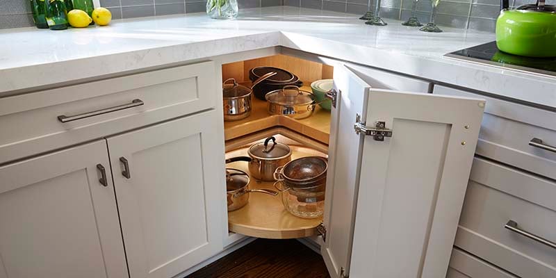 Corner Kitchen Cabinet Ideas For Proper Storage